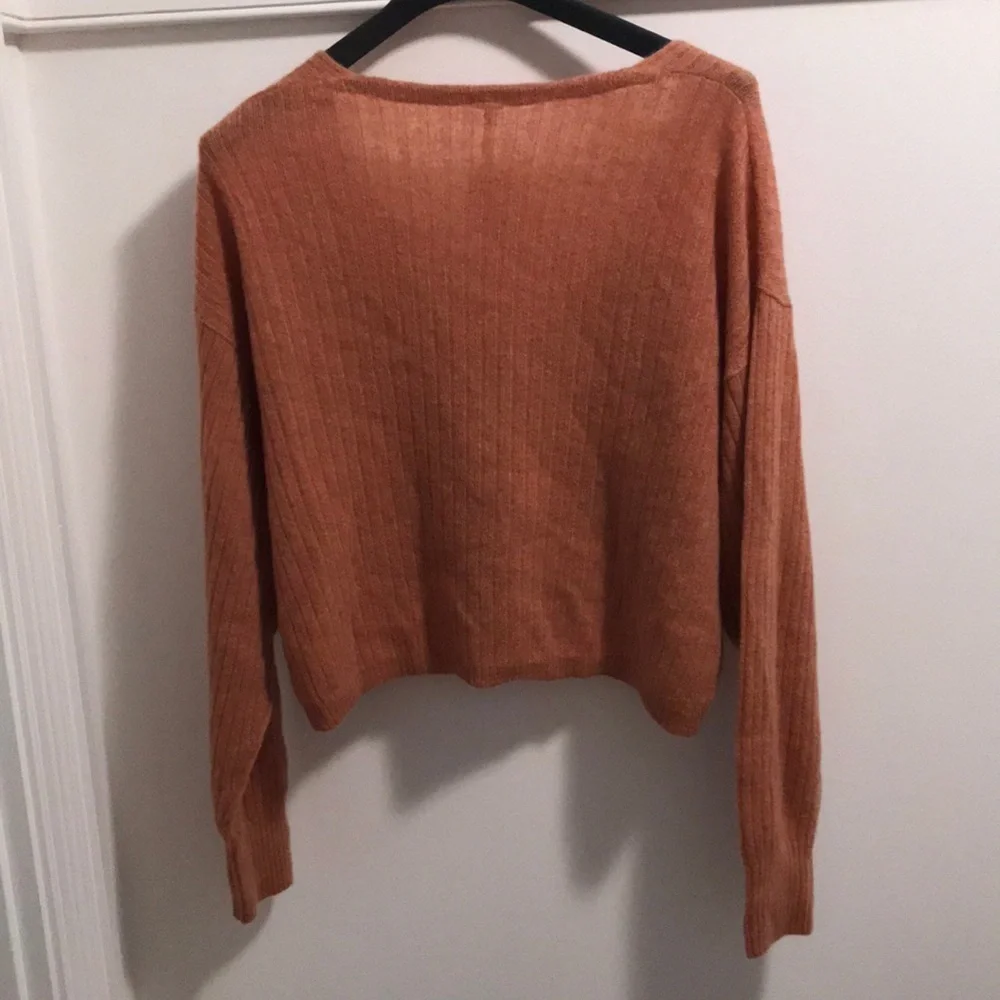 NWT Free People Elias Cashmere Sweater Cinnamon